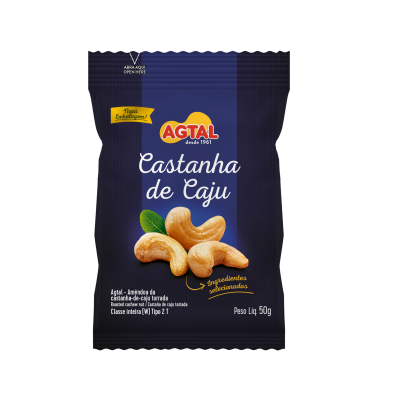 Castaña de Cajú TOSTADAS Y SALADAS 20 x 50g