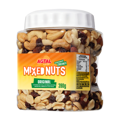 POTE MIX  ALMENDRAS CAJU MANI PASAS 6 x 390g