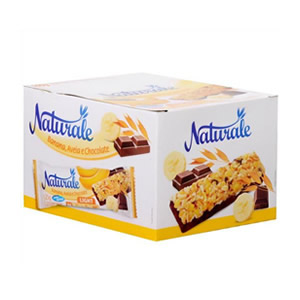 BARRA CEREAL LIGHT BANANA, AVENA Y CHOCOLATE 25 GR. 8 X 24 UNID.