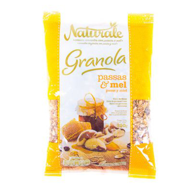 NATURALE GRANOLA PASAS Y MIEL 250GR. 