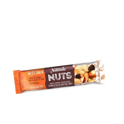 BARRA DE NUTS MANZANA Y CANELA 30GR X 12