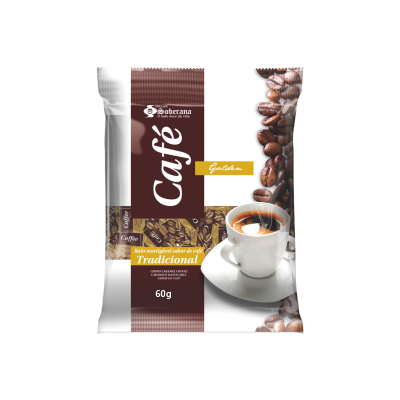 SOBERANA CAFÉ MASTICABLE GOLDEN 50 X 60 GR.