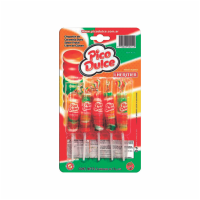 CHUPETIN PICO DULCE BLISTER 1 X 5 UNID.