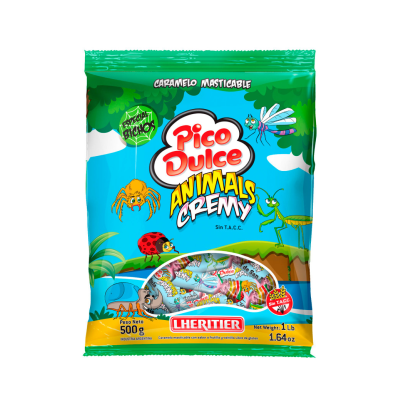 CARAMELO PICO DULCE  ANIMAL GREMY X 500GR